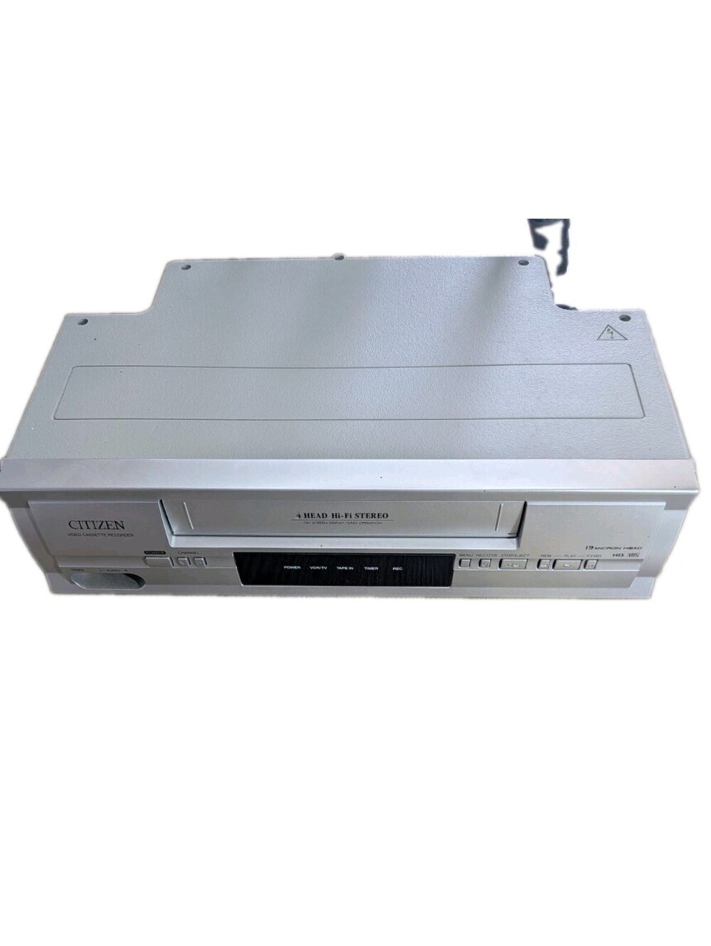 Citizen VHS VCR Player Model CVCR401h TESTED No Remote
